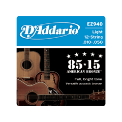 D\'Addario EZ  940 struny do gitary 12-strunowej